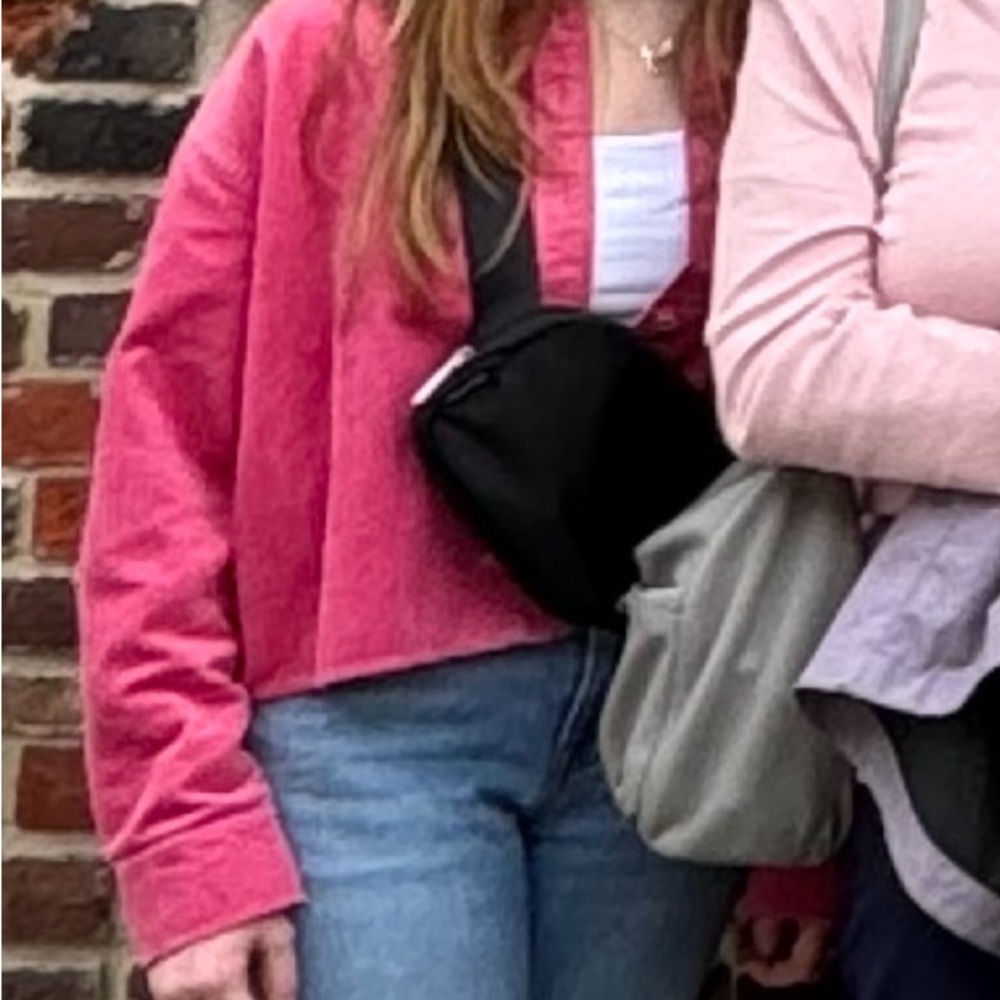 Madewell Vibrant Pink Corduroy Shirt